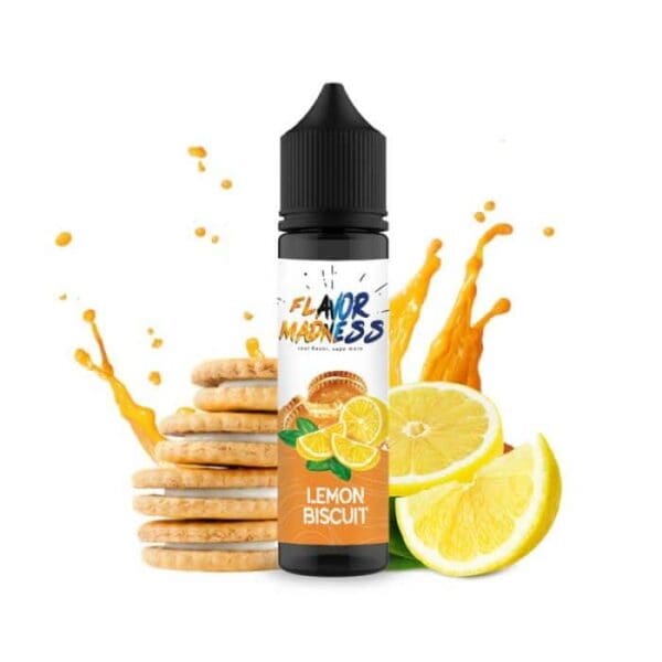 Lichid tigara electronica Flavor Madness 50ml - Lemon Biscuit