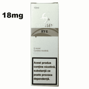 Lichid tigara electronica cu nicotina Hangsen RY4 18mg 10ml