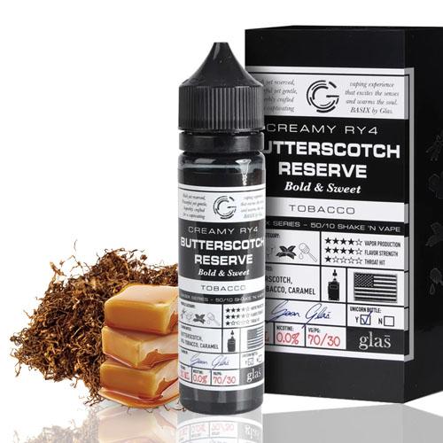 Lichid tigara electronica Glas Basix Ry4 Butterscotch Reserve 50ml
