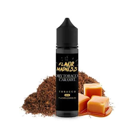 Lichid tigara electronica Flavor Madness Dry Tobacco Caramel 30ml