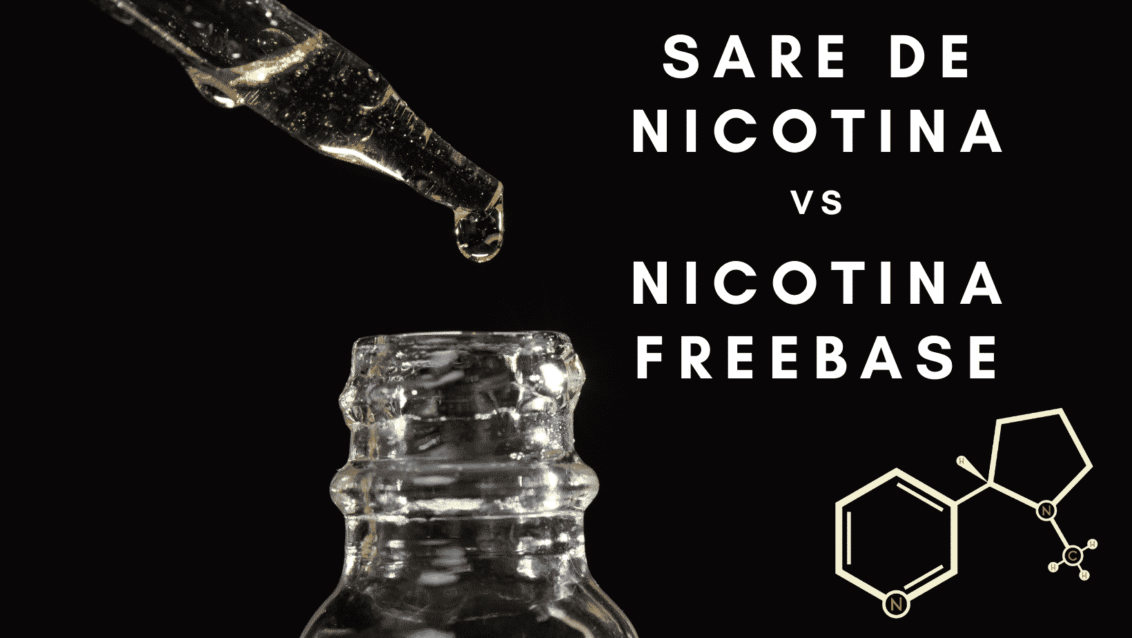 Care este diferenta dintre Sare de nicotina si nicotina freebase