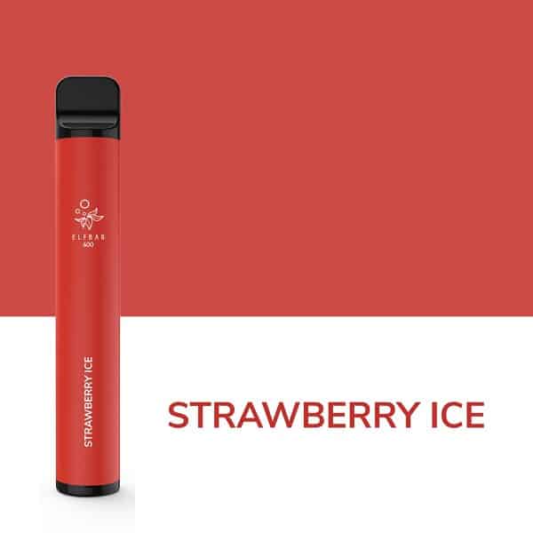Elf Bar 600 de pufuri strawberry Ice de pe e-potion.ro