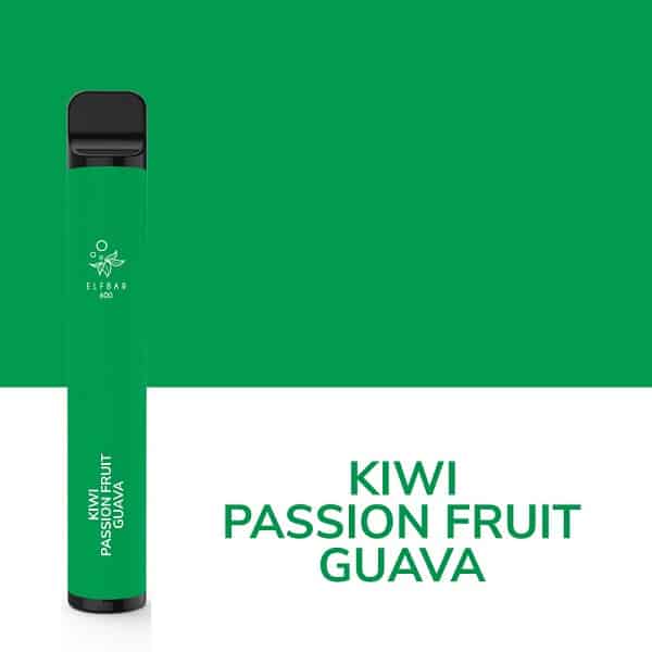Elf Bar 600 de pufuri kiwi passion fruit guava de pe e-potion.ro