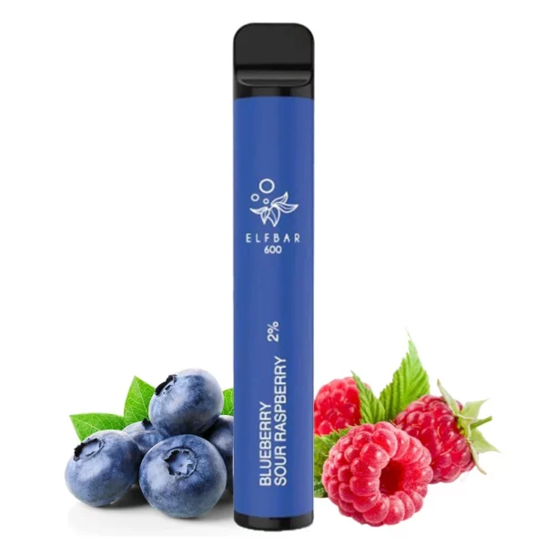Elf Bar 600 cu nicotina 2% – Blueberry Sour Raspberry