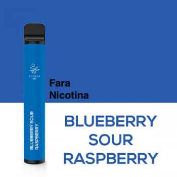 Elfbar fara nicotina Blueberry Sour Raspberry 600 de pufuri