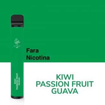 Elfbar fara nicotina Kiwi Passion Fruit Guava 600 de pufuri
