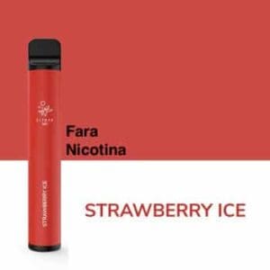 Elfbar fara nicotina Strawberry Ice 600 de pufuri