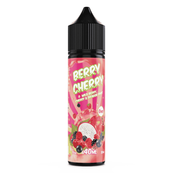 Lichid tigara electronica Smokemania Berry Cherry 0mg 40ml