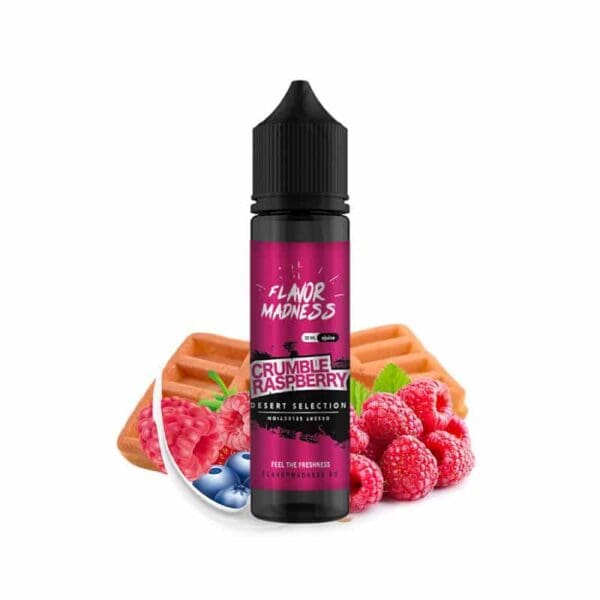 Lichid Flavor Madness Crumble Raspberry 0mg 30ml