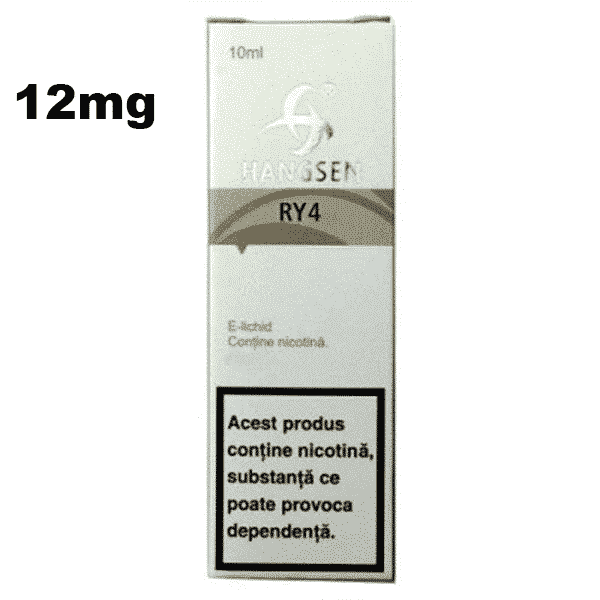 Lichid cu nicotina Hangsen RY4 12mg 10ml