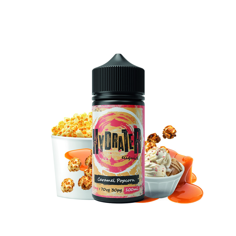 Lichid Hydrater Caramel Popcorn 0mg 100ml