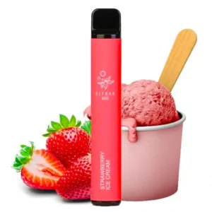 Elf Bar 600 2% - Strawberry Ice Cream