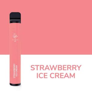 Elf Bar 600 cu nicotina 2% - Strawberry Ice Cream