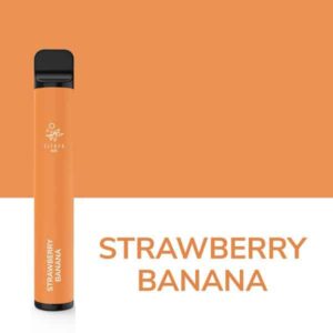 Elf Bar 600 cu nicotina 2% – Strawberry Banana