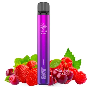 Elf Bar 600V2 - Strawberry Raspberry Cherry Ice