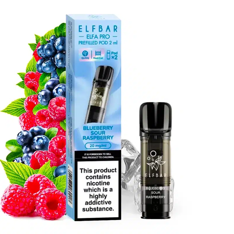 Elf Bar ELFA Pro Pod Blueberry Sour Raspberry 🔥 ePotion.ro