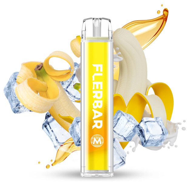 FlerBar M 2% 600 de pufuri - Banana Ice