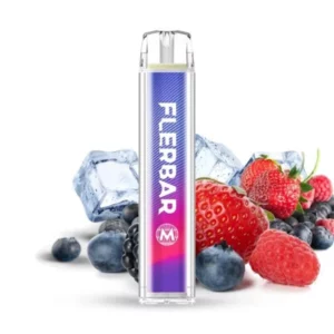 FlerBar M 2% 600 de pufuri - Blue Razz