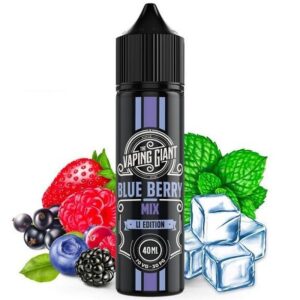Lichid The Vaping Giant Blue Berry Mix 0mg 40ml