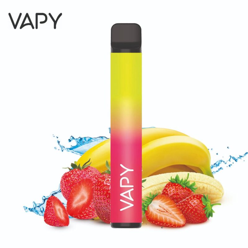 VAPY 800 fara nicotina - Strawberry Banana Ice