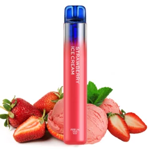 Vozol Neon 800 - Strawberry Ice Cream 2%