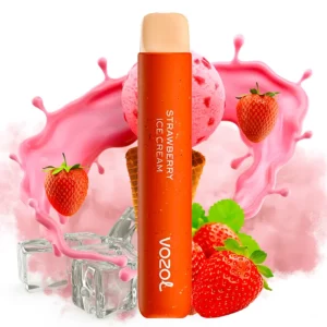 Vozol Star 800 - Strawberry Ice Cream 2%