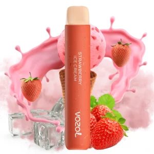 Vozol Star 800 - Strawberry Ice Cream 2%