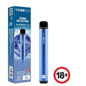 Vuse GO Zero Nicotine - Blueberry Ice
