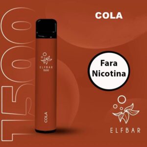 Elf Bar 1500 fara nicotina 0% - Cola