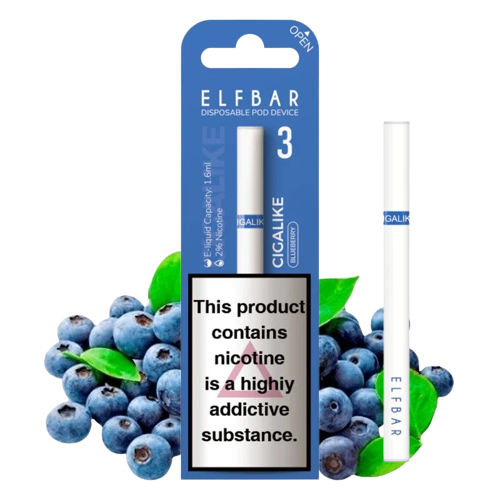 Elf Bar Cigalike Blueberry 2%