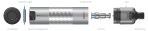 Kit Aspire Flexus Stik 1200mAh 3ml Negru
