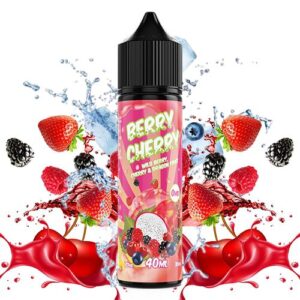 Lichid cu nicotina Smokemania Berry Cherry 3mg 60ml