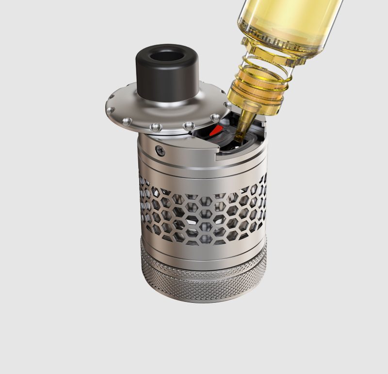 umplere lichidului la Atomizor Aspire Nautilus 3S Negru