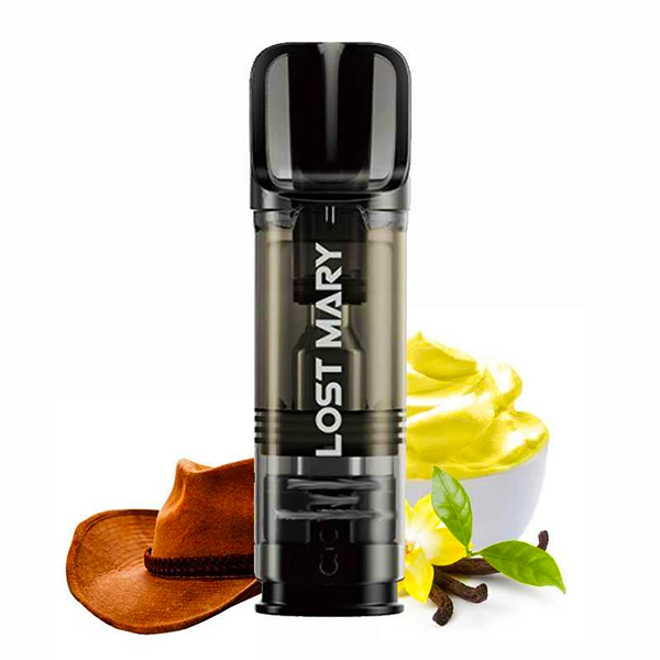 Cartus Lost Mary Tappo:ELFA Air 2ml 20mg - cream tobacco Cartus Lost Mary Tappo/ELFA Air 2ml 20mg - cream tobacco