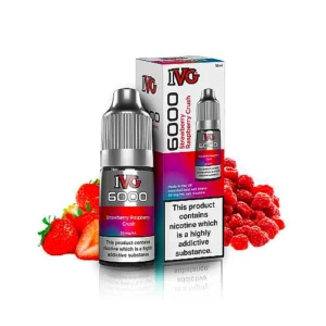 Lichid IVG 6000 Salt Strawberry Raspberry Crush 10ml