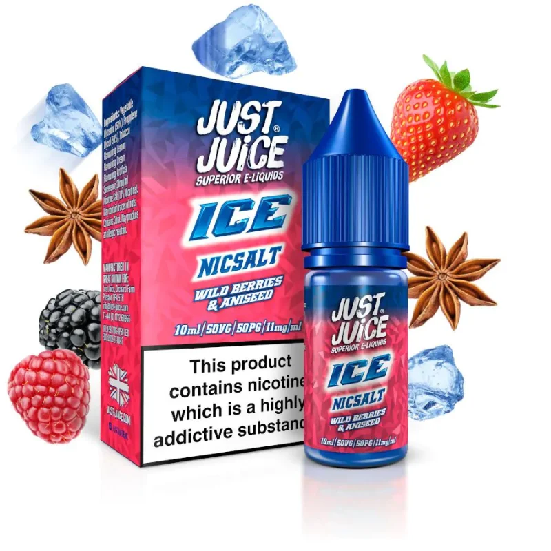 Lichid Just Juice NicSalts Wild Berry & Anisied 20mg 10ml
