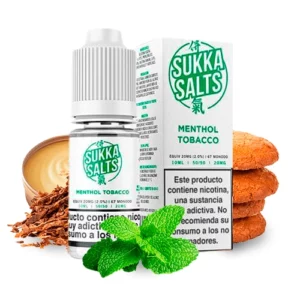 Lichid Sukka Salts Menthol Tobacco 20mg 10ml