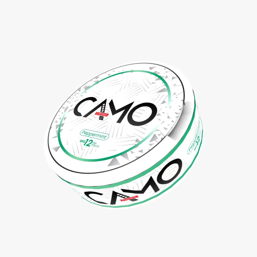 Pouch cu Nicotina CAMO 12mg - Peppermint
