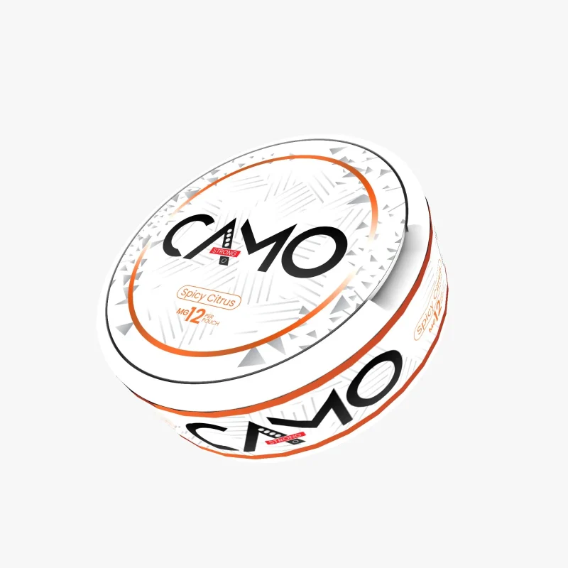Pouch cu Nicotina CAMO 12mg - Spicy Citrus Pouch cu Nicotina CAMO 12mg - Spicy Citrus