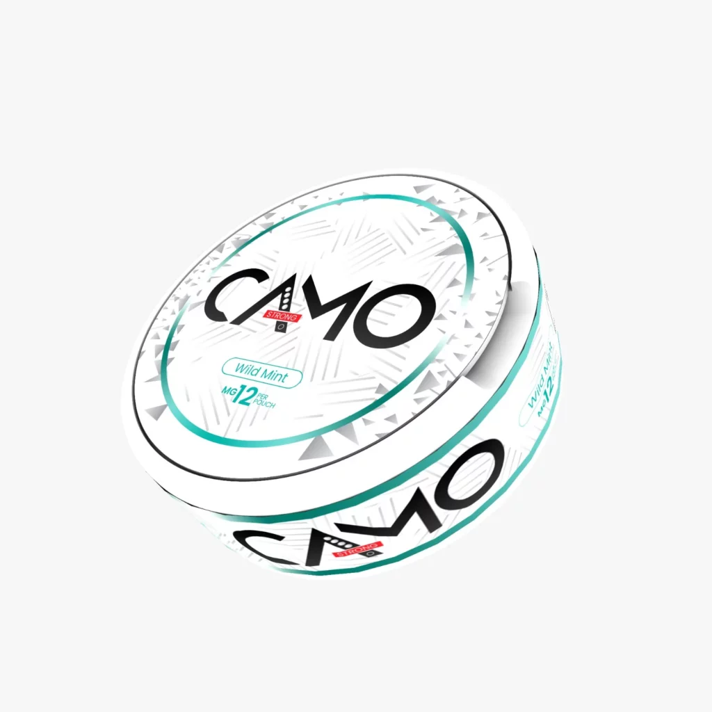 Pouch cu Nicotina CAMO 12mg - Wild Mint
