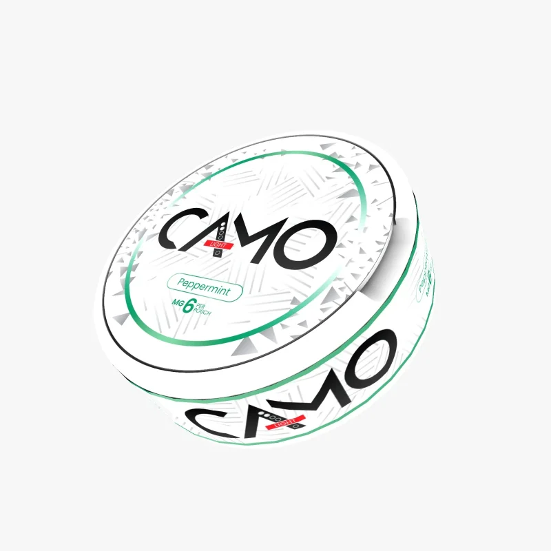 Pouch cu Nicotina CAMO 6mg - Peppermint Pouch cu Nicotina CAMO 6mg - Peppermint