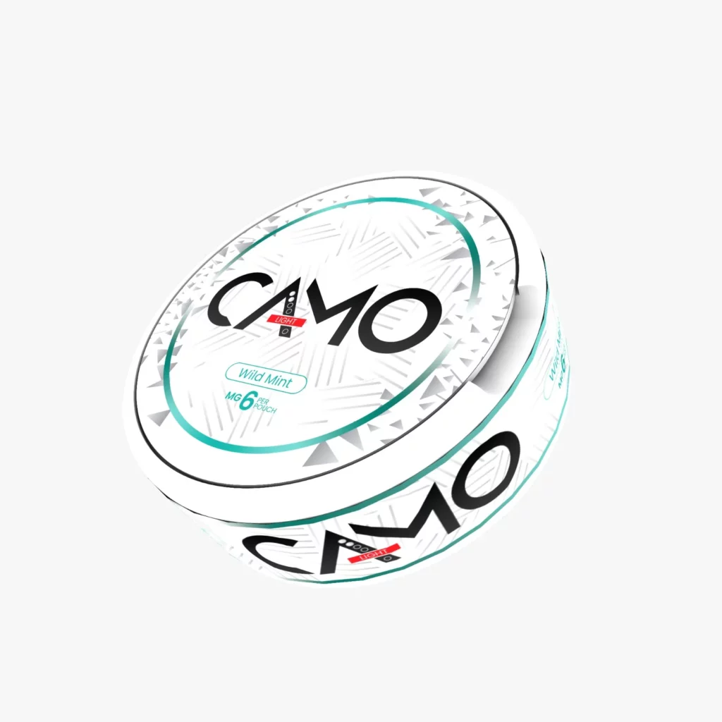 Pouch cu Nicotina CAMO 6mg - Wild Mint