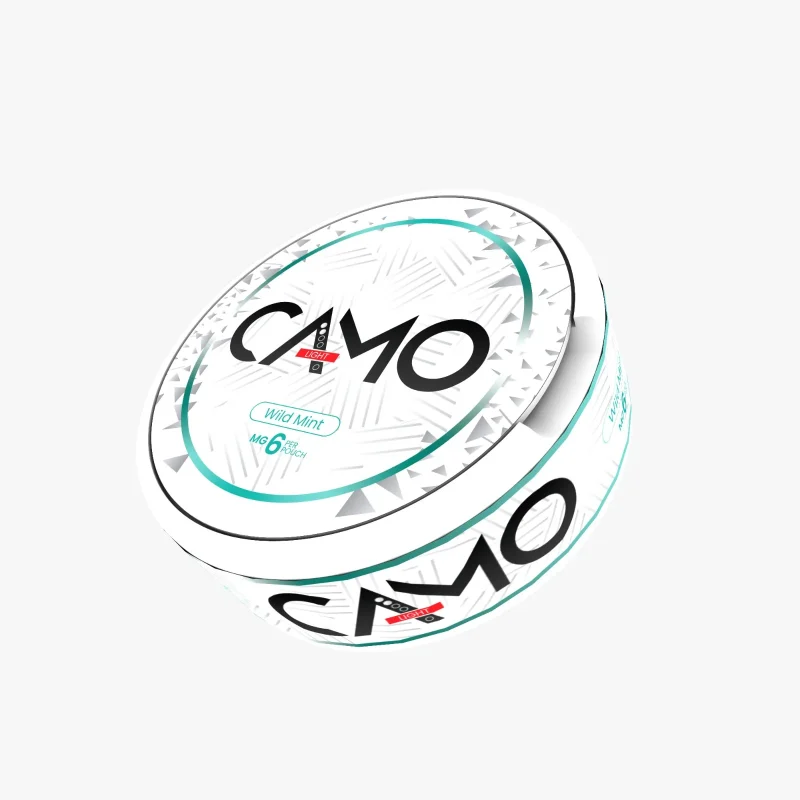 Pouch cu Nicotina CAMO 6mg - Wild Mint Pouch cu Nicotina CAMO 6mg - Wild Mint