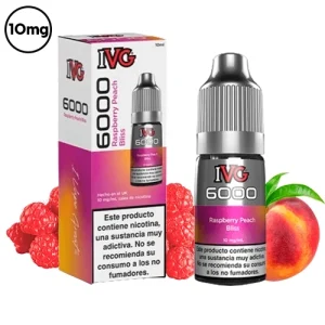 Lichid IVG 6000 Raspberry Peach Bliss 10mg 10ml
