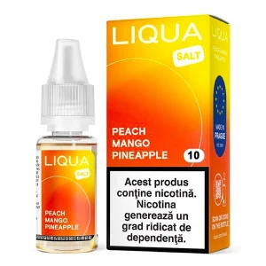 Lichid Liqua Salt Peach Mango Pineapple 10mg 10ml