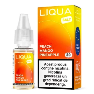 Lichid Liqua Salt Peach Mango Pineapple 20mg 10ml