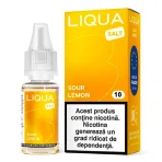 Lichid Liqua Salt Sour Lemon 10mg 10ml