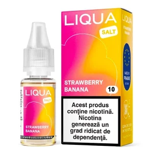 Lichid Liqua Salt Strawberry Banana 10mg 10ml