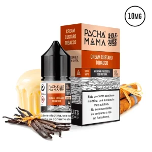 Lichid Pachamama Salts Creamy Custard 10mg 10ml