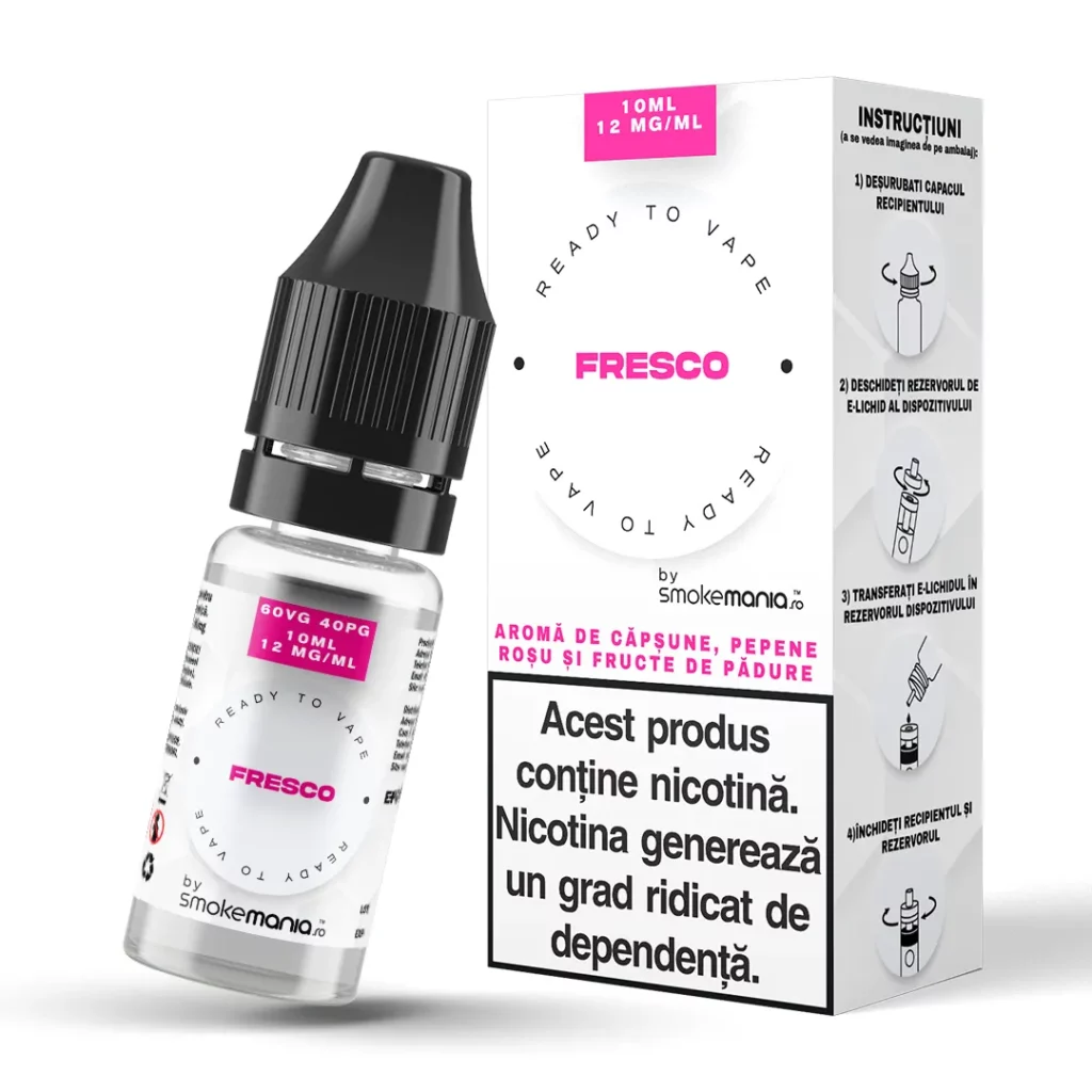 Lichid Smokemania Fresco 12mg 10ml